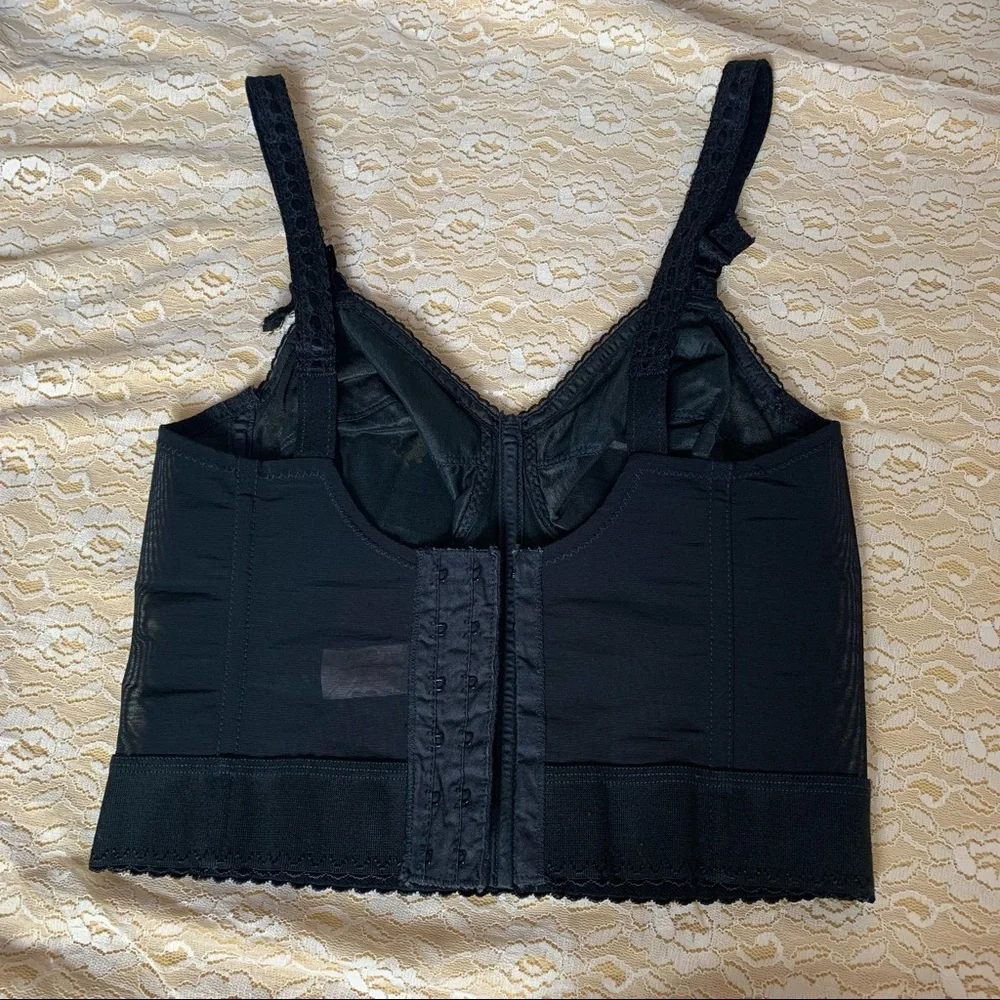 1960s Charmode Lace Corset Bustier - Picture 2 of 13